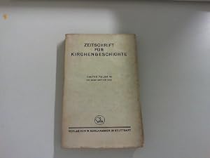 Seller image for Zeitschrift fr Kirchengeschichte. Dritte Folge VI LVI.Band Heft II/III 1937. for sale by Zellibooks. Zentrallager Delbrck