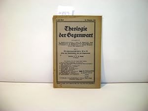 Bild des Verkufers fr Theologie der Gegenwart 22. Jahrgang/ 1928/ Heft 5. Kirchengeschichte III. und IV. Von der Reformation bis zur Gegenwart zum Verkauf von Zellibooks. Zentrallager Delbrck