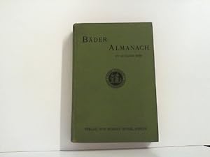 Bäder-Almanach. Mitteilungen der Bäder, Luftkurorte und Heilanstalten.