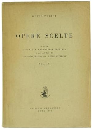 OPERE SCELTE. Volume III.: