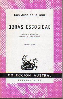 Seller image for OBRAS ESCOGIDAS. Edicin y prlogo de Ignacio B. Anzotegui. for sale by angeles sancha libros