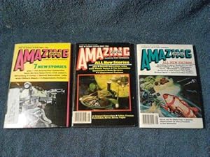 Amazing Stories / Fantastic Science Fiction Stories Magazine 1980-3 Issues