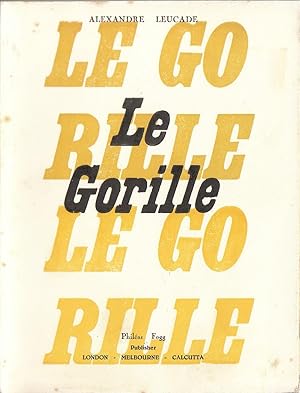 Seller image for Le Gorille for sale by PRISCA