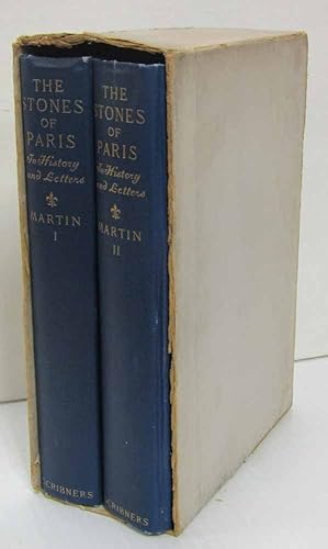 Seller image for The Stones of Paris In History and Letters for sale by Dearly Departed Books