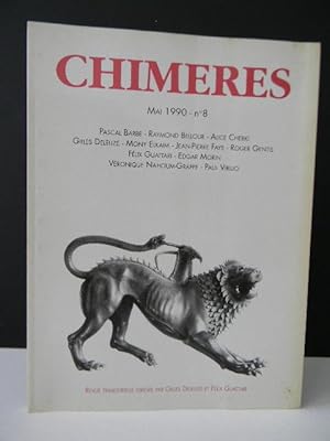 CHIMERES N° 8  Mai 1990.