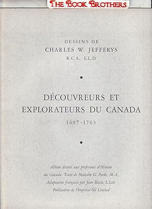 Seller image for Decouvreurs Et Explorateurs Du Canada,1497-1763;Album No.1 (Pictures 1-8) for sale by THE BOOK BROTHERS