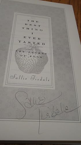 Seller image for The Best Thing I Ever Tasted - The secret of Food for sale by Eastburn Books