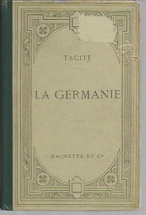 Image du vendeur pour La Germanie mis en vente par Bookfeathers, LLC