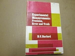 Seller image for Experimental measurements: Precision, error and truth for sale by Goldstone Rare Books