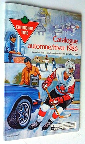 Canadian Tire. Catalogue automne hiver 1986