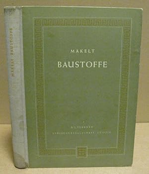 Seller image for Baustoffe. for sale by Nicoline Thieme