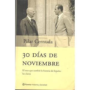 Imagen del vendedor de 30 das de noviembre a la venta por Librera Salamb