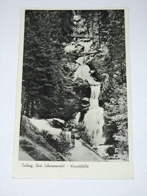 AK Triberg, Bad. Schwarzwald-Wasserfälle