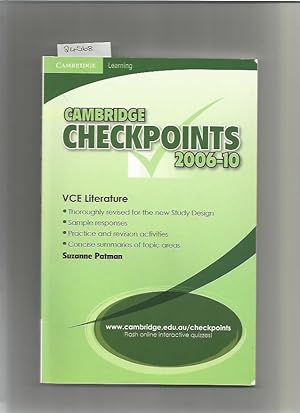 Cambridge Checkpoints 2006-10 Vce Literature