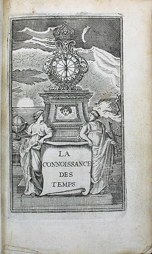 La connaissance des temps pour l'année 1702 au méridien de Paris, publiée par l'ordre de l'Académ...