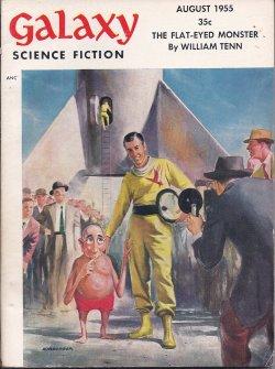 Bild des Verkufers fr GALAXY Science Fiction: August, Aug. 1955 ("Preferred Risk") zum Verkauf von Books from the Crypt