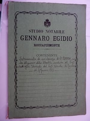 Fascicolo Legale "Studio Notarile GENNARO EGIDIO, Roccapiemonte - ISTRUMENTO DI QUIETANZA STABILE...