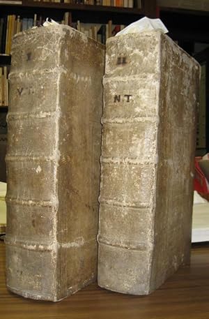 Biblia Sacra Latino Germanica cum Commentario Latino. Vulgatae Editionis Jussu Sixti Quinti Ponti...