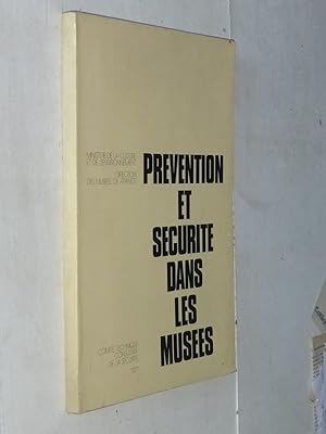 Seller image for Prevention et Securite Dans Les Musees for sale by Daniel Zachariah