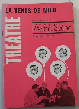 Image du vendeur pour L'Avant-Scne Thtre N 286 du 15 avril 1963 mis en vente par Aberbroc