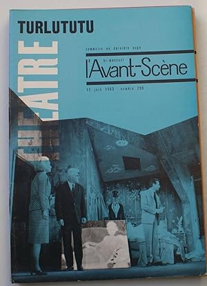 Image du vendeur pour L'Avant-Scne Thtre N 290 du 15 juin 1963 mis en vente par Aberbroc