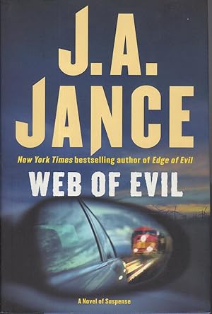 Seller image for WEB OF EVIL: A Novel of Suspense. for sale by Bookfever, IOBA  (Volk & Iiams)
