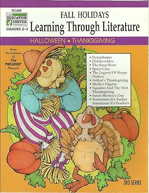 Seller image for Fall Holidays - Learning Through Literature, Halloween and Thanksgiving (Grades 2-3) for sale by The Book Junction