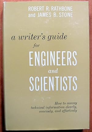 Seller image for A Writer's Guide for Engineers and Scientists for sale by Ken Jackson