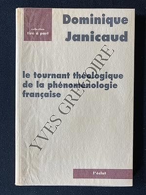 LE TOURNANT THEOLOGIQUE DE LA PHENOMENOLOGIE FRANCAISE