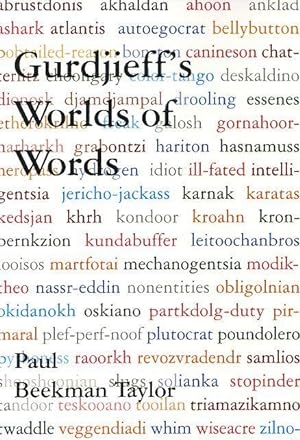 Imagen del vendedor de GURDJIEFF'S WORLD OF WORDS a la venta por By The Way Books
