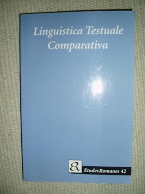 Image du vendeur pour Linguistica testuale comparativa : In memoriam Maris-Elisabeth Conte.,.,. mis en vente par Expatriate Bookshop of Denmark