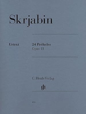 Image du vendeur pour 24 Prludes op. 11 mis en vente par Rheinberg-Buch Andreas Meier eK