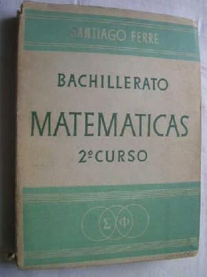 BACHILLERATO, MATEMÁTICAS 2º CURSO