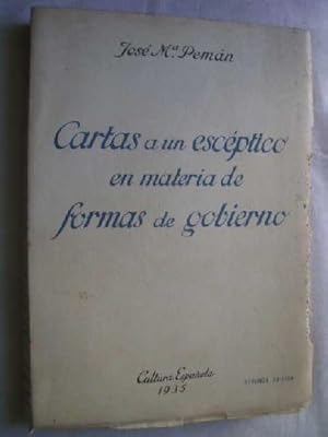 CARTAS A UN ESCÉPTICO EN MATERIA DE FORMAS DE GOBIERNO