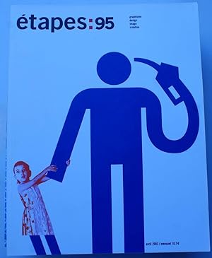Image du vendeur pour Etapes : graphisme, design, image, cration - N 95 de avril 2002 mis en vente par Aberbroc