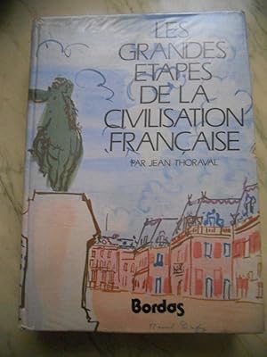 Image du vendeur pour Les grandes etapes de la civilisation francaise mis en vente par Frederic Delbos