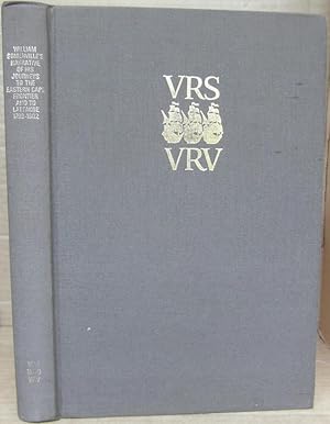 Image du vendeur pour William Somerville's Narrative of His Journeys to the Eastern Cape Frontier and to Lattakoe 1799-1802 mis en vente par CHAPTER TWO