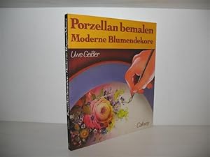 Porzellan bemalen - Moderne Blumendekore: Vorlagen, Techniken, Beispiele. Alle Fotos der Arbeiten...