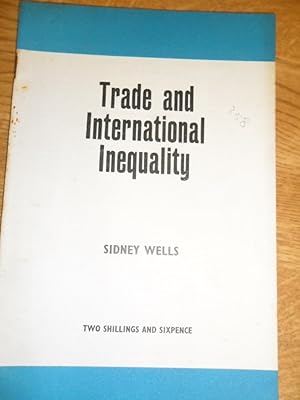 Imagen del vendedor de Trade and International inequality a la venta por Clement Burston Books