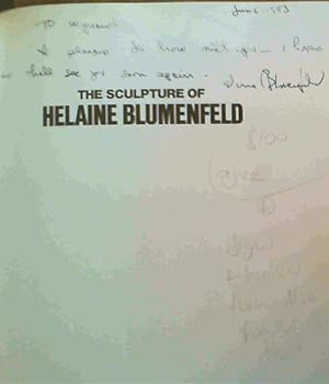 Seller image for The Sculpture of Helaine Blumenfeld for sale by Chapter 1