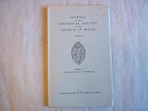 Image du vendeur pour Journal of the Historical Society of the Church in Wales. Volume 11. mis en vente par Carmarthenshire Rare Books