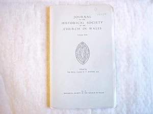 Image du vendeur pour Journal of the Historical Society of the Church in Wales. Volume 13. mis en vente par Carmarthenshire Rare Books