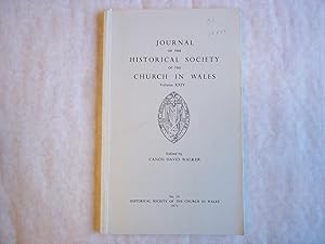 Image du vendeur pour Journal of the Historical Society of the Church in Wales. Volume 24. mis en vente par Carmarthenshire Rare Books