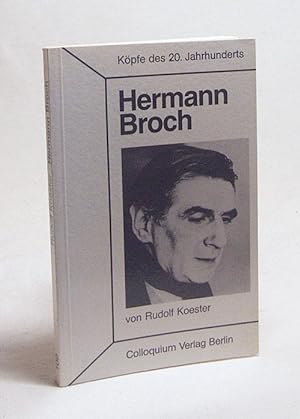 Immagine del venditore per Hermann Broch / Rudolf Kster venduto da Versandantiquariat Buchegger