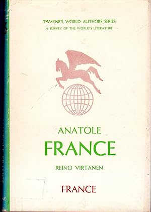 Bild des Verkufers fr Anatole France (Twaynne's World Authors Series zum Verkauf von Dorley House Books, Inc.