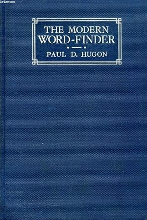 Bild des Verkufers fr THE MODERN WORD-FINDER (MORROW'S WORD-FINDER) zum Verkauf von Le-Livre