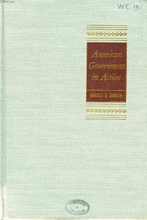 Seller image for AMERICAN GOVERNMENT IN ACTION for sale by Le-Livre
