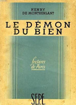 Seller image for LE DEMON DU BIEN (LES JEUNES FILLES) for sale by Le-Livre