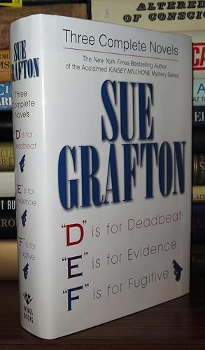 Seller image for THREE COMPLETE NOVELS 'D' is for Deadbeat, 'E' is for Evidence, 'F' is for Fugitive for sale by Rare Book Cellar