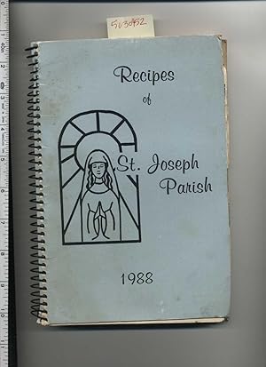 Seller image for Recipes of St. Joseph Parish 1988 for sale by GREAT PACIFIC BOOKS